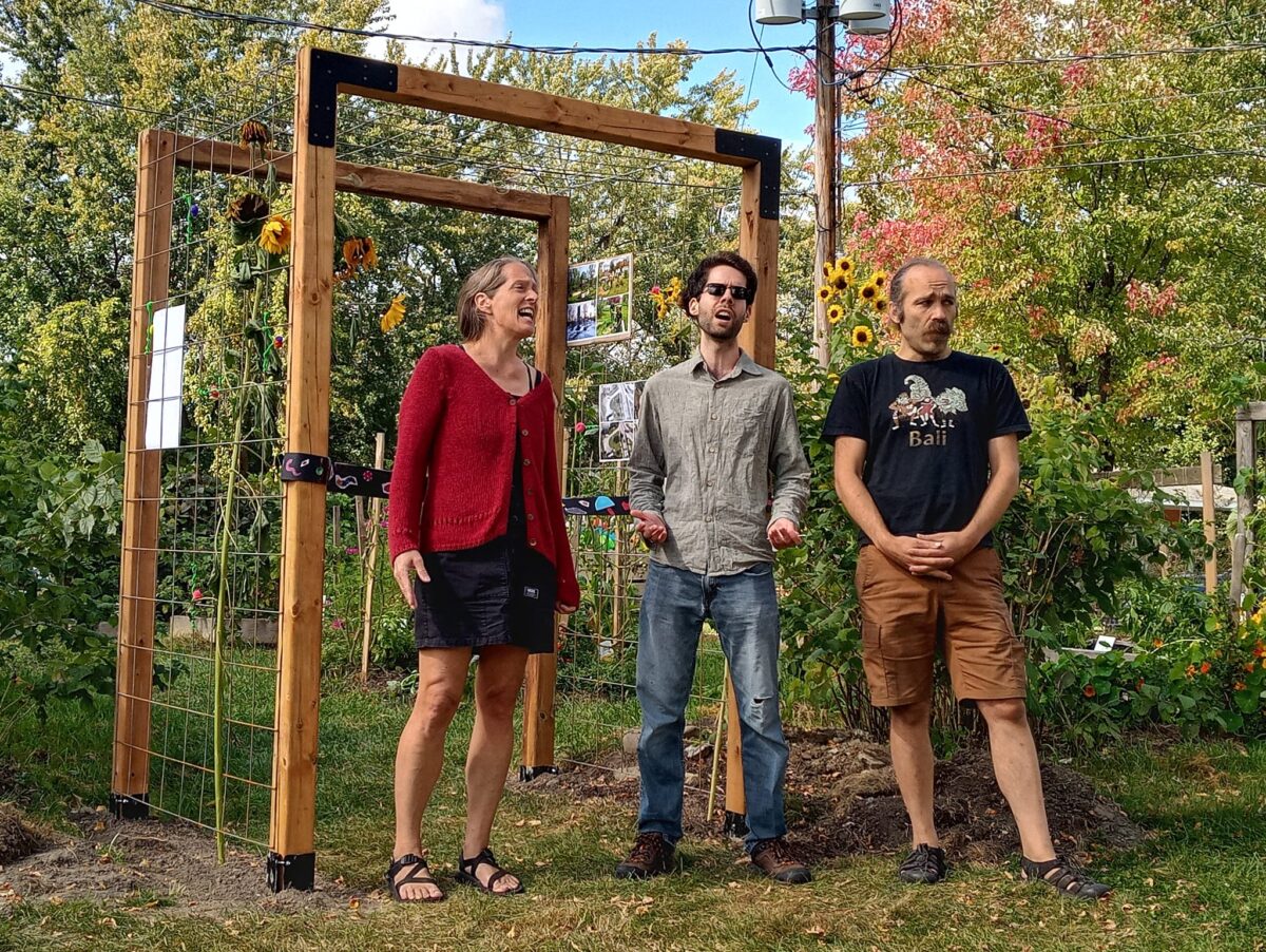 July 27th, 10:30 a.m. “Les Poly-Sons Trio Polyphonique Sherbrookois”