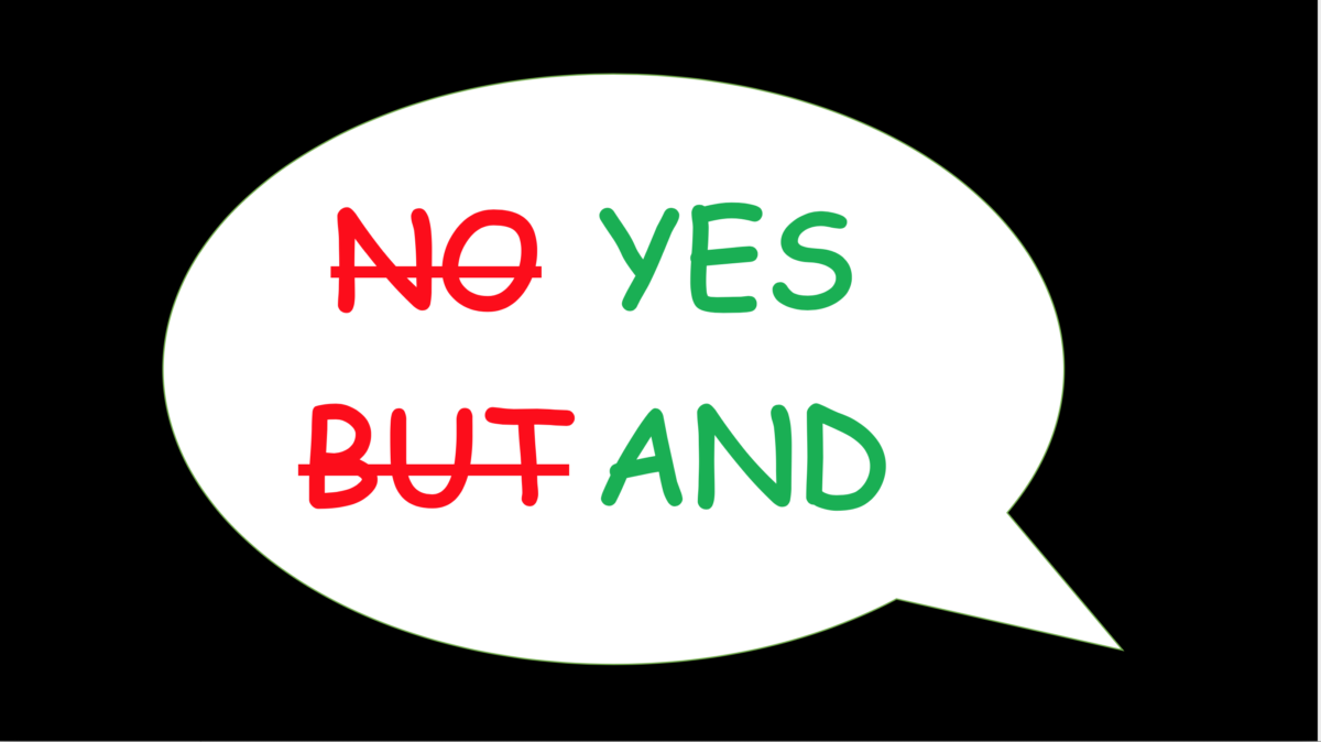 Sunday March 15th, The Power of Two Simple Words: “Yes, And” with Carlye Watson, Leadership Coach, trainer and facilitator
