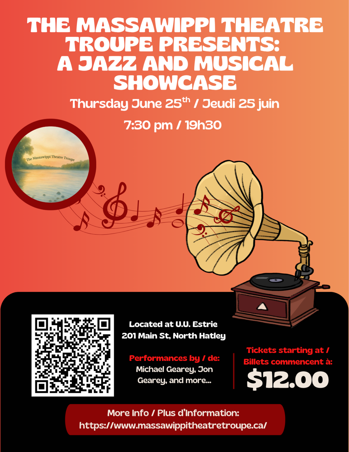 THE MASSAWIPPI THEATRE TROUPE PRESENTS: A JAZZ AND MUSICAL SHOWCASE